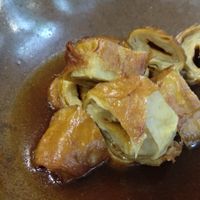 Soy meat at TiānLóng Bǎo Yán in Xian