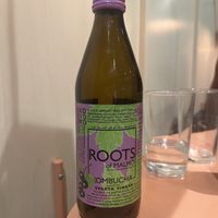 Kombucha blackcurrant (roots of Malmö)   at Holy Greens in Stockholm