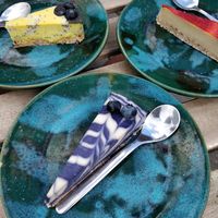 Cheese cake at Oas in Vaxjo