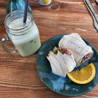 Delicious wraps  at Oas in Vaxjo