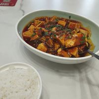 Ma Po tofu at Daxingshan Temple Vegetarian in Xian