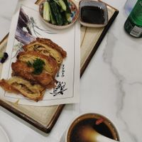 Duck and mushroom soup at Daxingshan Temple Vegetarian in Xian