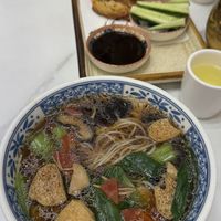 Fungi soup (15 yuan)  at Daxingshan Temple Vegetarian in Xian