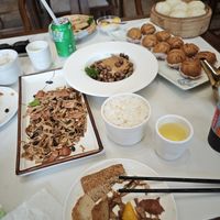 All at Daxingshan Temple Vegetarian in Xian