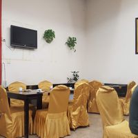 Inside the small restaurant at Daxingshan Temple Vegetarian in Xian