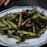 Green beans at Daxingshan Temple Vegetarian in Xian