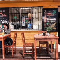 terrace closeup at Lemongrass in La Serena