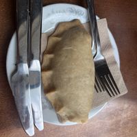 Tempeh Empanada  at Mela Canela in Sintra