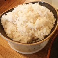 Coconut rice at Nadon Thai in Newcastle Upon Tyne