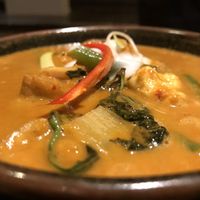 Red curry at Nadon Thai in Durham