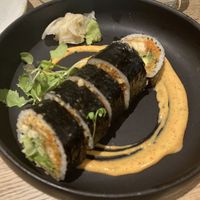 Spicy rock n roll  at Bloom Sushi in Montreal