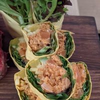 Blossom with konjac salmon at Bloom Sushi in Montreal