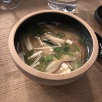 Miso Soup at Bloom Sushi in Montreal