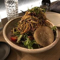 Soba and Manga Salad at Bloom Sushi in Montreal