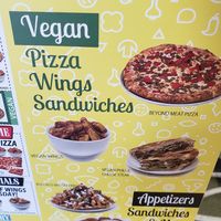 Menu at The Winzza in Sylmar