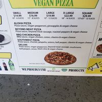 Vegan pizza at The Winzza in Sylmar