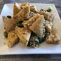 Crispy seasoned tofu at The Purple Mint - Linda Visa Rd in San Diego