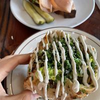 Cauliflower pita at Lodge Bread in Los Angeles
