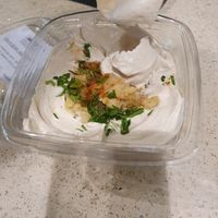 Fava bean hummus at Lodge Bread in Los Angeles