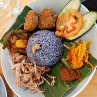 Today's special: Nasi Lemak #Veganuary at Real Food 真食 - Yishun in North Singapore