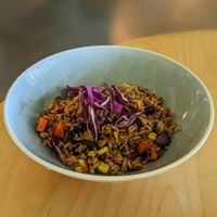 Vegan Belachan Fried Rice at Real Food 真食 - Yishun in North Singapore