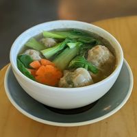 Vegan Dumpling Soup at Real Food 真食 - Yishun in North Singapore