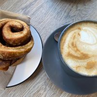   at Cinnamon Coffee Shop in London