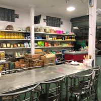 The shop also sells vegetarian supplies. I got Tom yum instant noodles at 300 kyat per single pack. at Nature in Mandalay