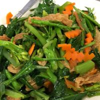 Fried Kai lan at Nature in Mandalay