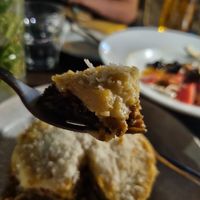 Vegan moussaka at Ovàl in Thessaloniki