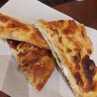 perek with vegan white cheese and cheddar at Ovàl in Thessaloniki