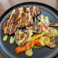 Soy filets at Ovàl in Thessaloniki