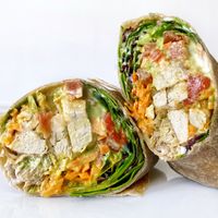 Buffalo Chick’n Wrap  at Fresh on Sunset in West Hollywood