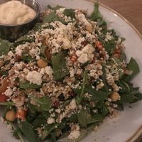 Farro and feta salad at Fresh on Sunset in West Hollywood