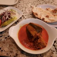 Stuffed aubergine at Zaytoon at Zaytoon - Temple Bar in Dublin