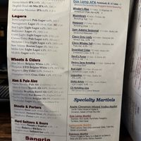 More drinks  at Gas Lamp Grille in Newport