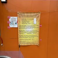 Their current menu at On the Street Pitas in Ithaca
