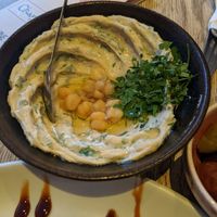 Hummus at Chamisse in London