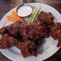 Amazingly good wings at Rise Above Pizza & Wings in Hamilton