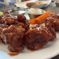 Bbq wings   at Rise Above Pizza & Wings in Hamilton