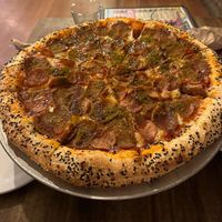 Pepperoni strikes backk  at Rise Above Pizza & Wings in Hamilton