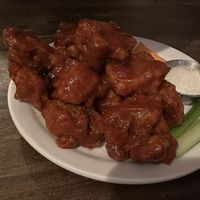 Seitan Wings with Classic BBQ Sauce (large)  at Rise Above Pizza & Wings in Hamilton