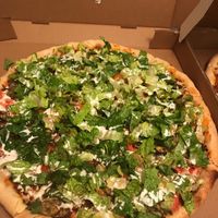 Spicy Taco Pizza at Rise Above Pizza & Wings in Hamilton