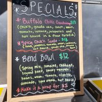 Specials  at Toasty in Bend