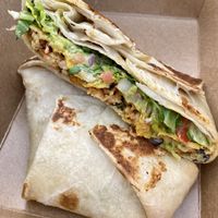 Chicken Crunchwrap at Toasty in Bend