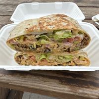 Crunch wrap  at Toasty in Bend