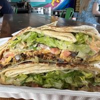 Buffalo crunch wrap  at Toasty in Bend
