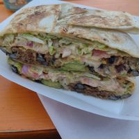 Nacho crunchwrap at Toasty in Bend