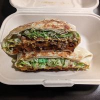 Pizza crunch wrap at Toasty in Bend