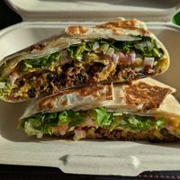 Nacho crunchwrap at Toasty in Bend